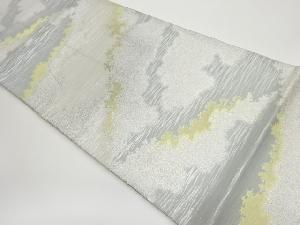 抽象雲模様織出し袋帯